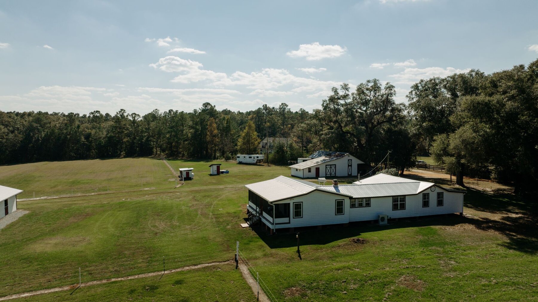 Image for Grady County Equestrian Estate: Dogtrot Home, and Horse Barn on 12.83 acres