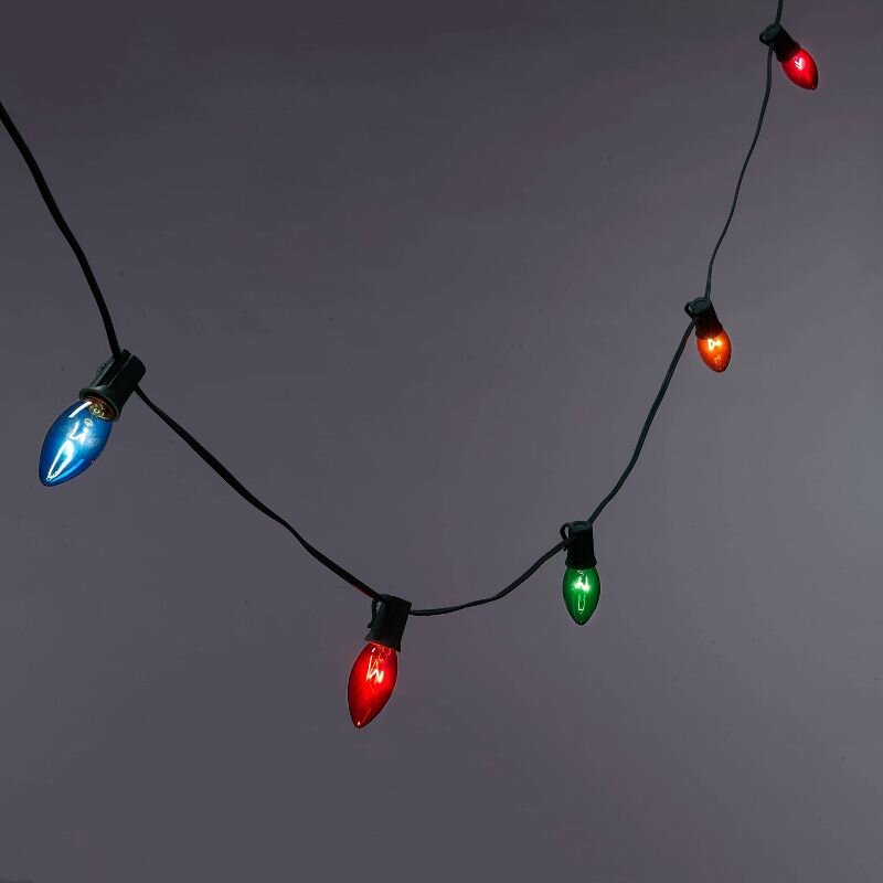 Incandescent C9 String Lights with Green Wire - Wondershop™ 20ct