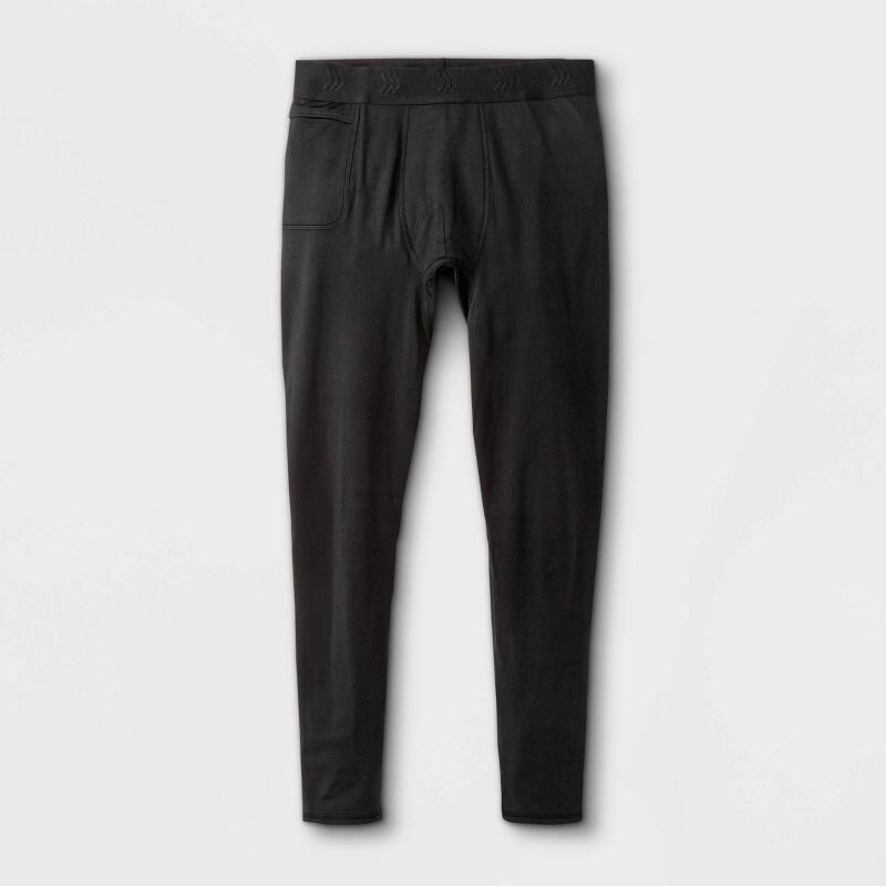 Men's Midweight Thermal Pants - All in Motion™ Black size Medium