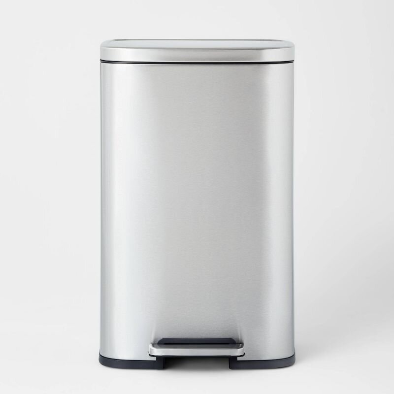 45L Rectangular Step Trash Can - Brightroom™ (Some dents  See Pics)