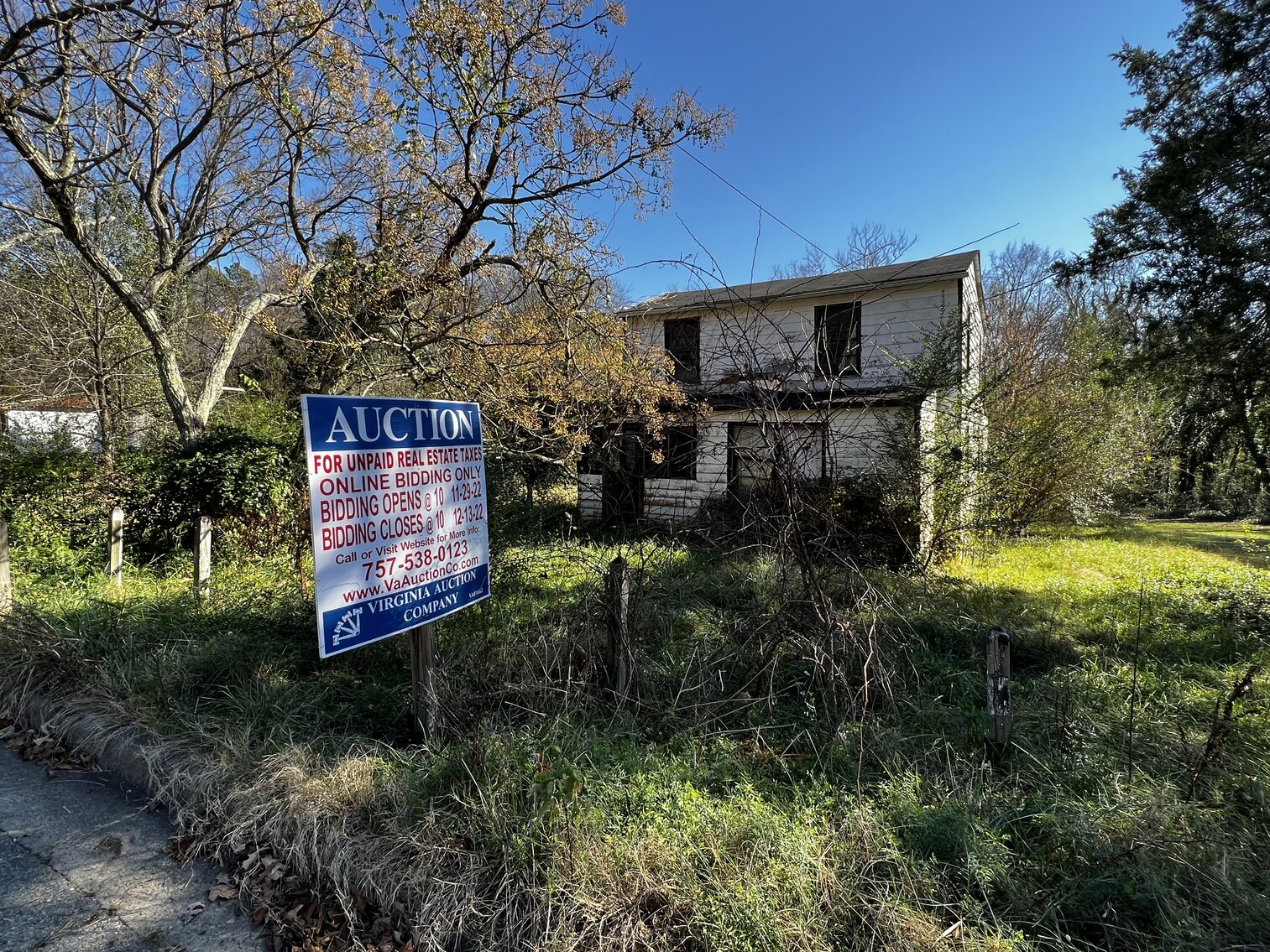 Image for November 29th, 2022- December 13th, 2022, Halifax County Tax Auction