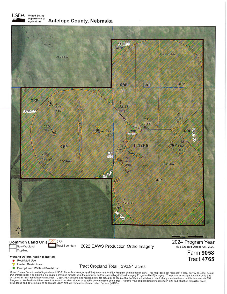 Image for 629.13 +/- Acres in Boone County, NE