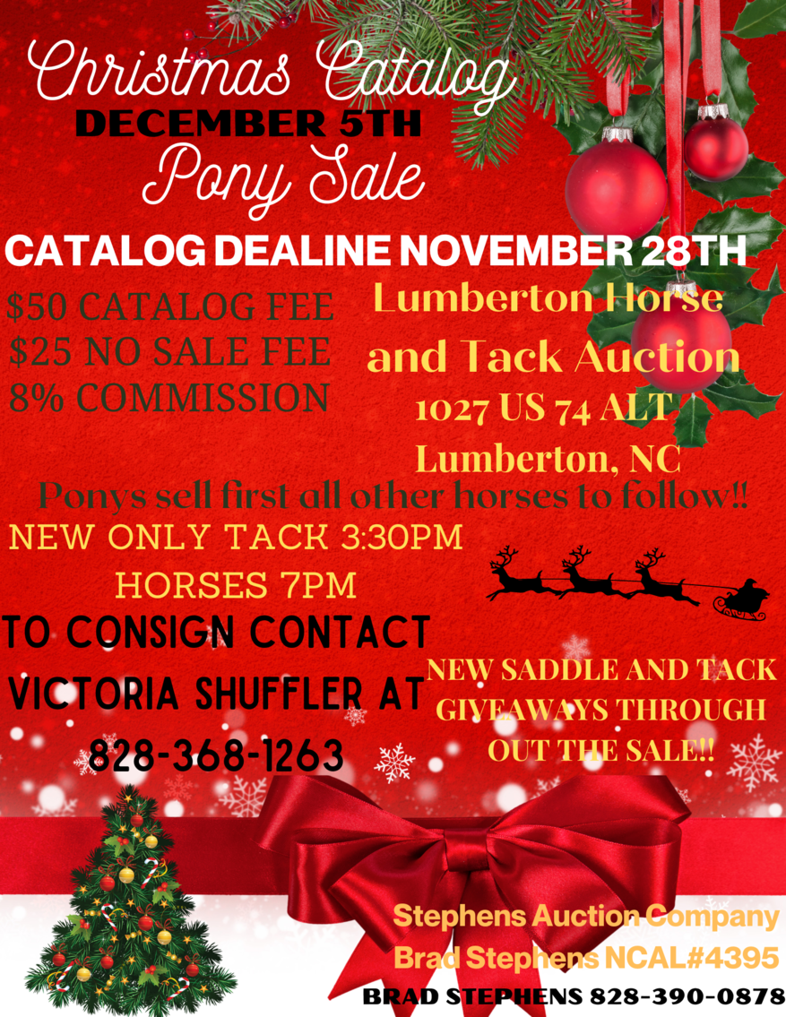 Image for LUMBERTON CHRISTMAS PONY SALE