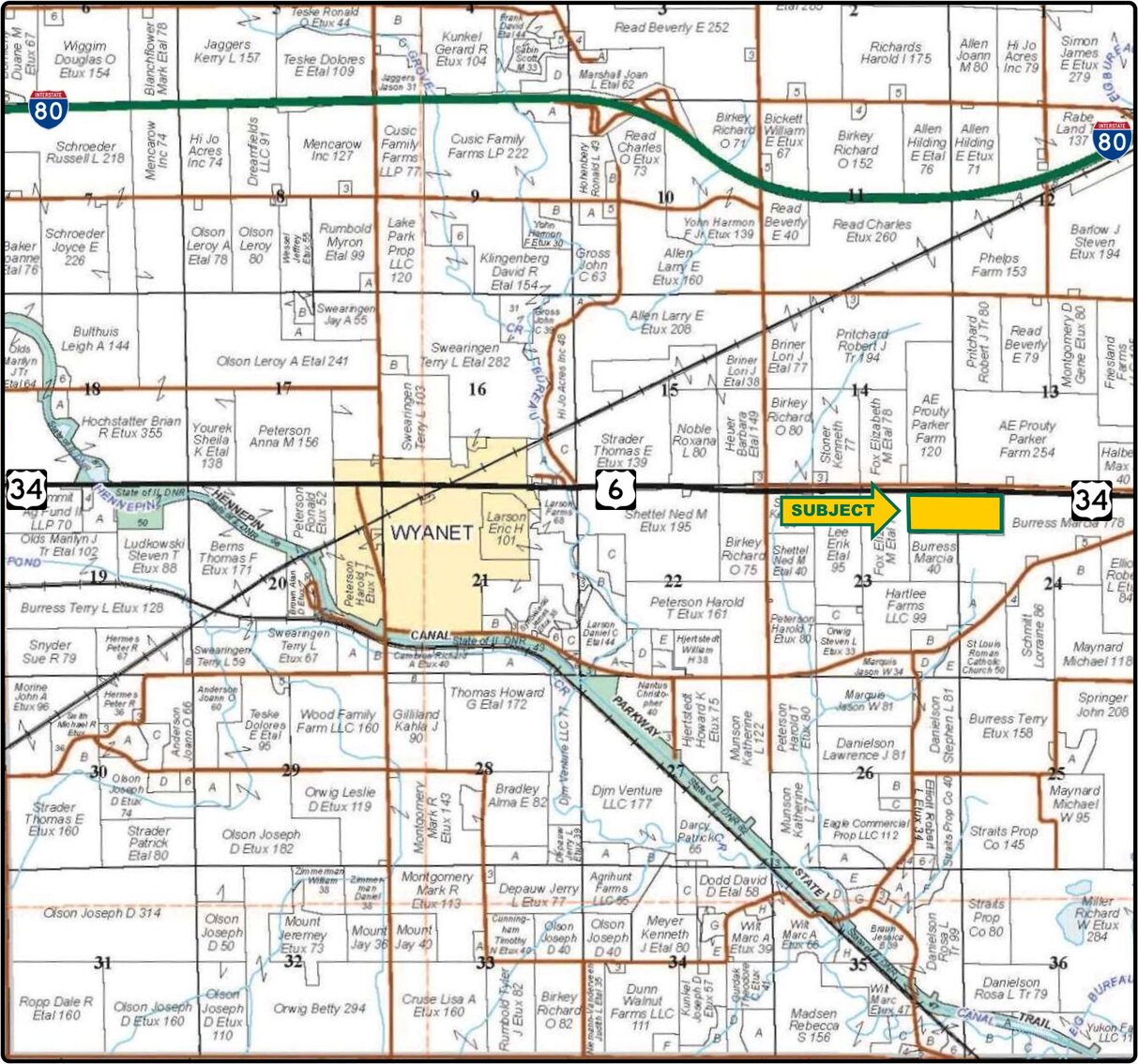 Image for Closed - Bureau Co., IL - 69.21 Ac., m/l (100-0186-01)