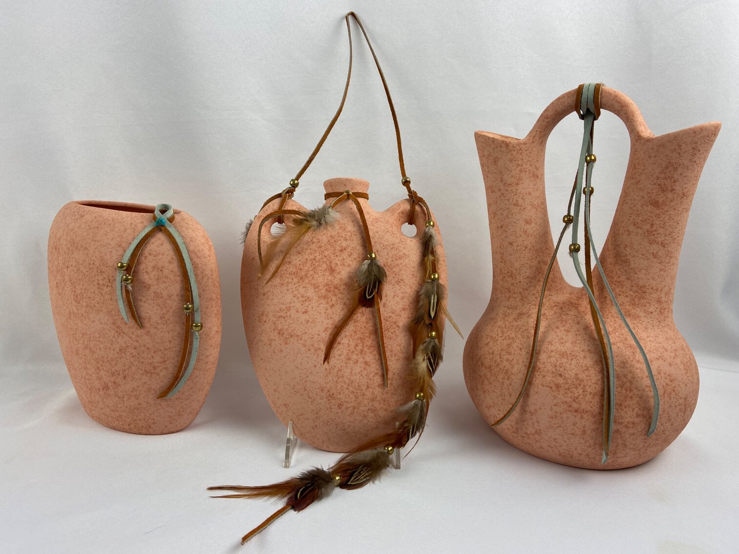 Three Southwest Pottery Decorative Pieces