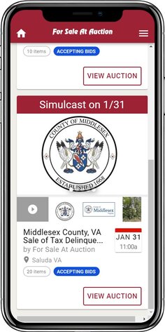 Image for Middlesex County, VA Sale of Tax Delinquent Real Estate