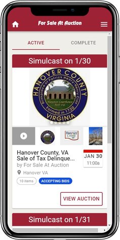 Image for Hanover County, VA Sale of Tax Delinquent Real Estate