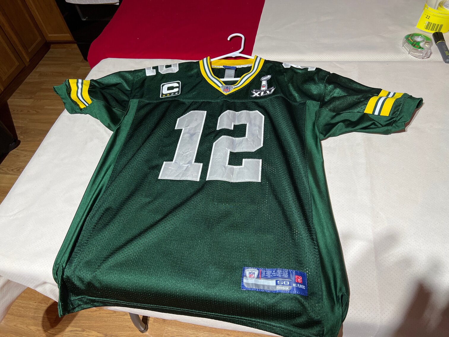 Aaron Rodgers official Packers jersey