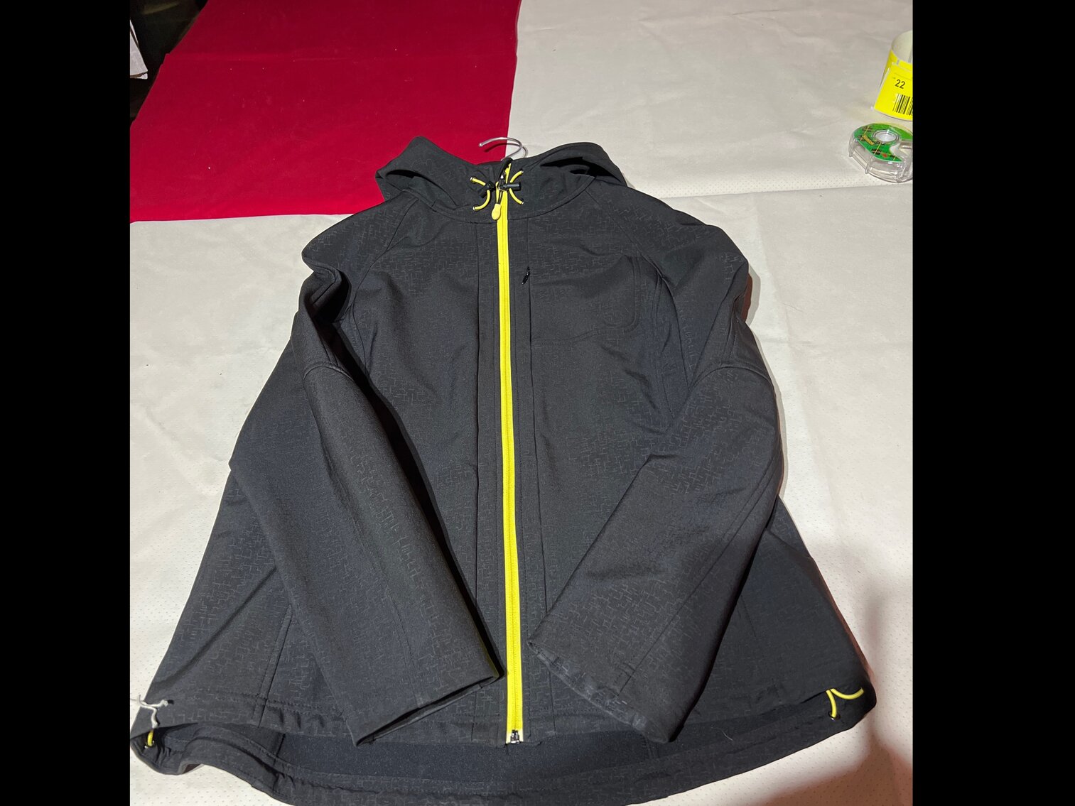 Black Rivet XL coat
