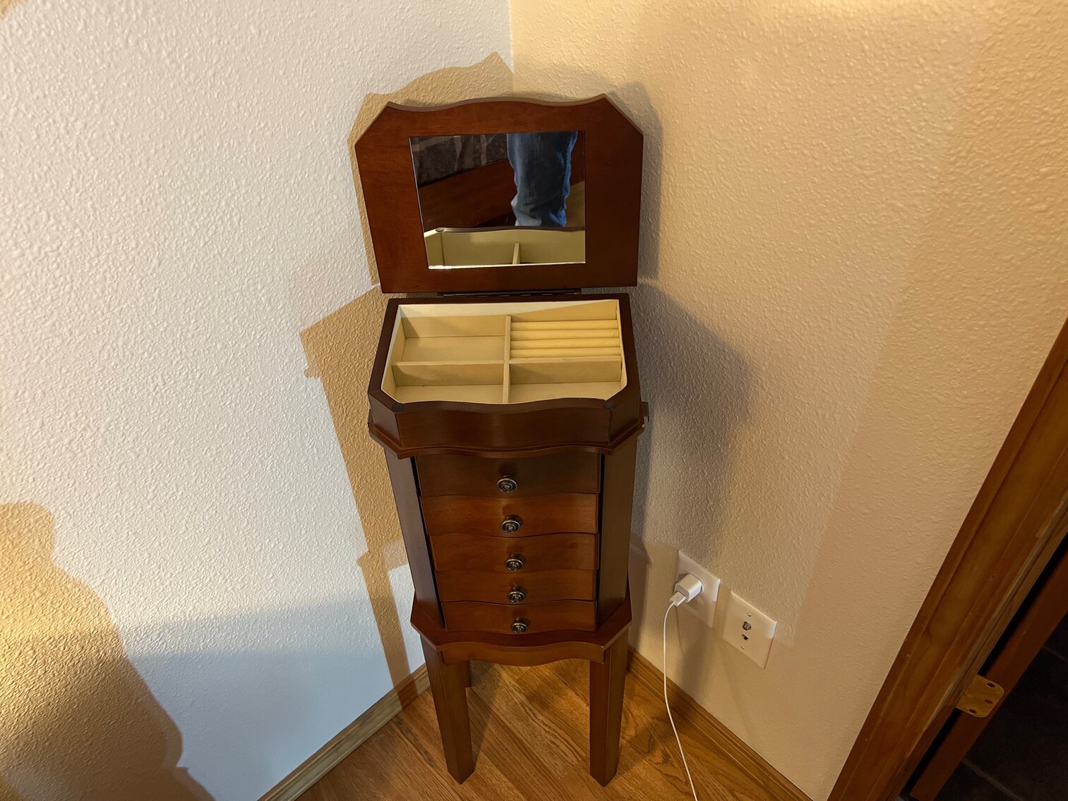 Beautiful jewelry cabinet