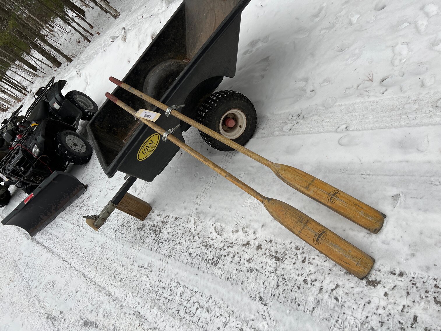 Boat oars
