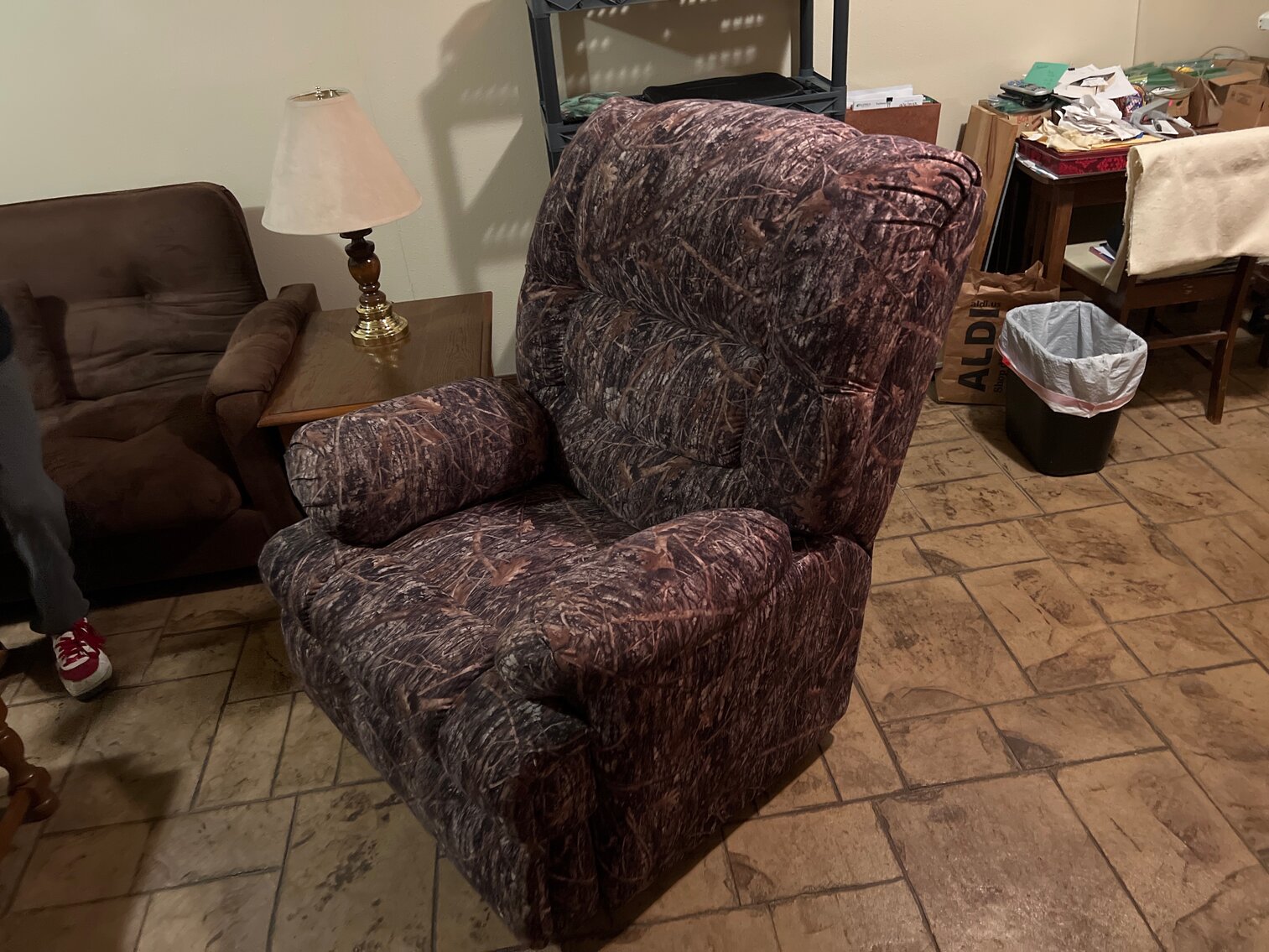 Camouflage recliner