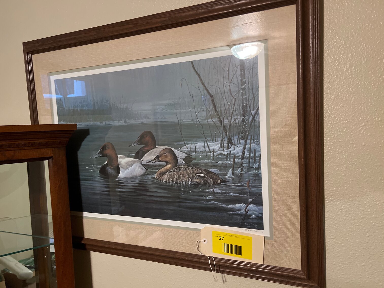 Duck print by Scott Zoellick