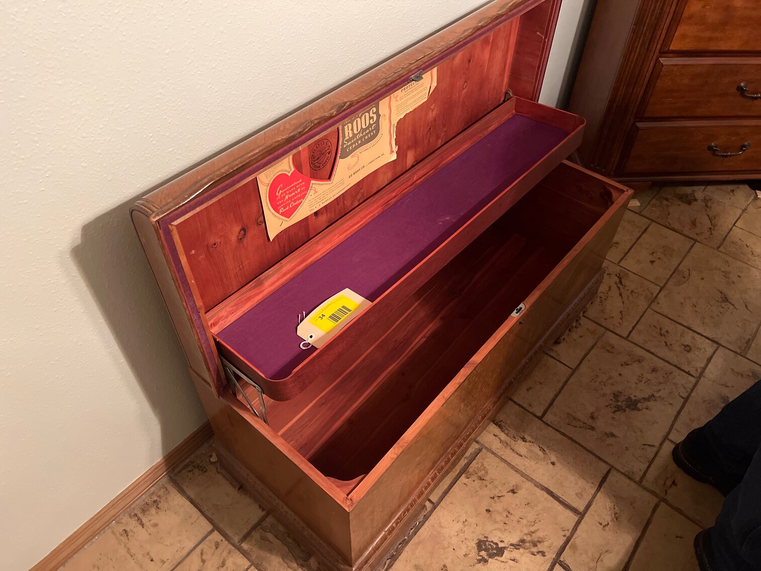 Antique cedar chest
