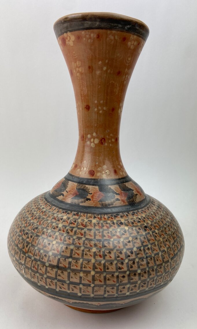 Vintage Mexican Pottery Vase