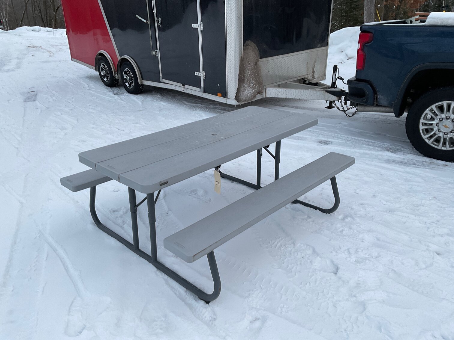 Lifetime fold up picnic table