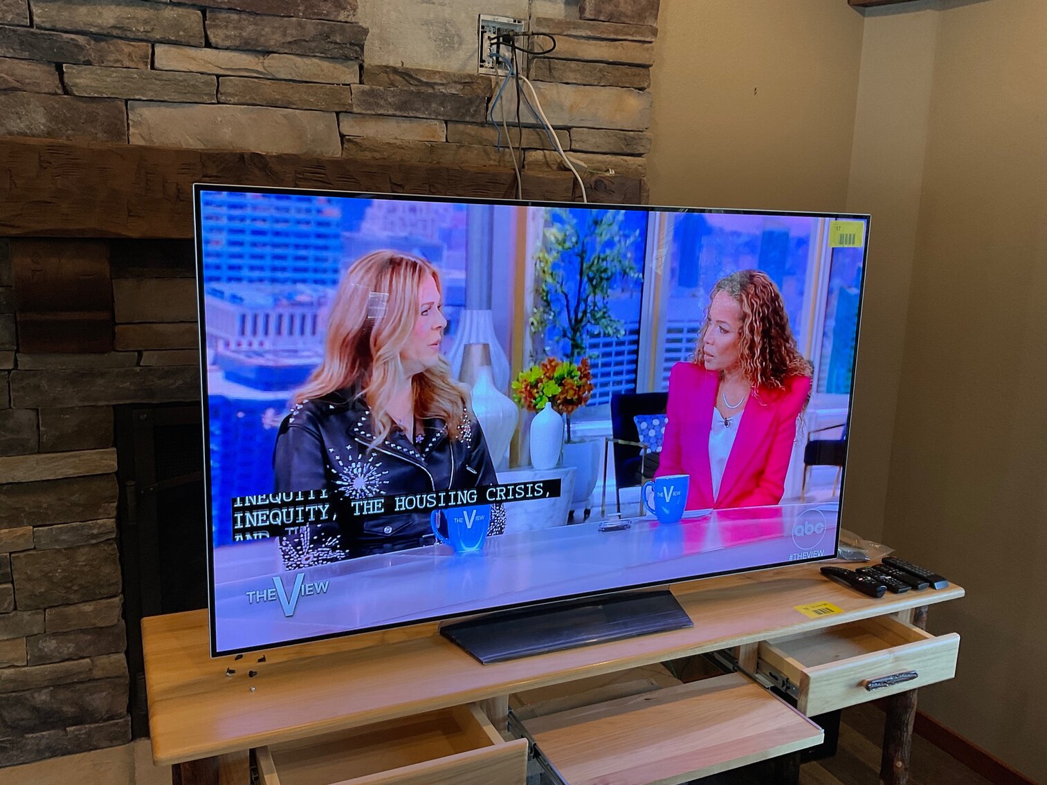 LG 66” flatscreen TV (OLED VERSION)