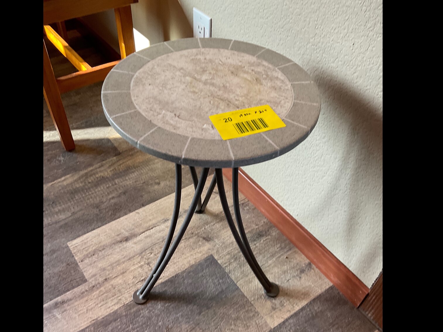 Stone top table