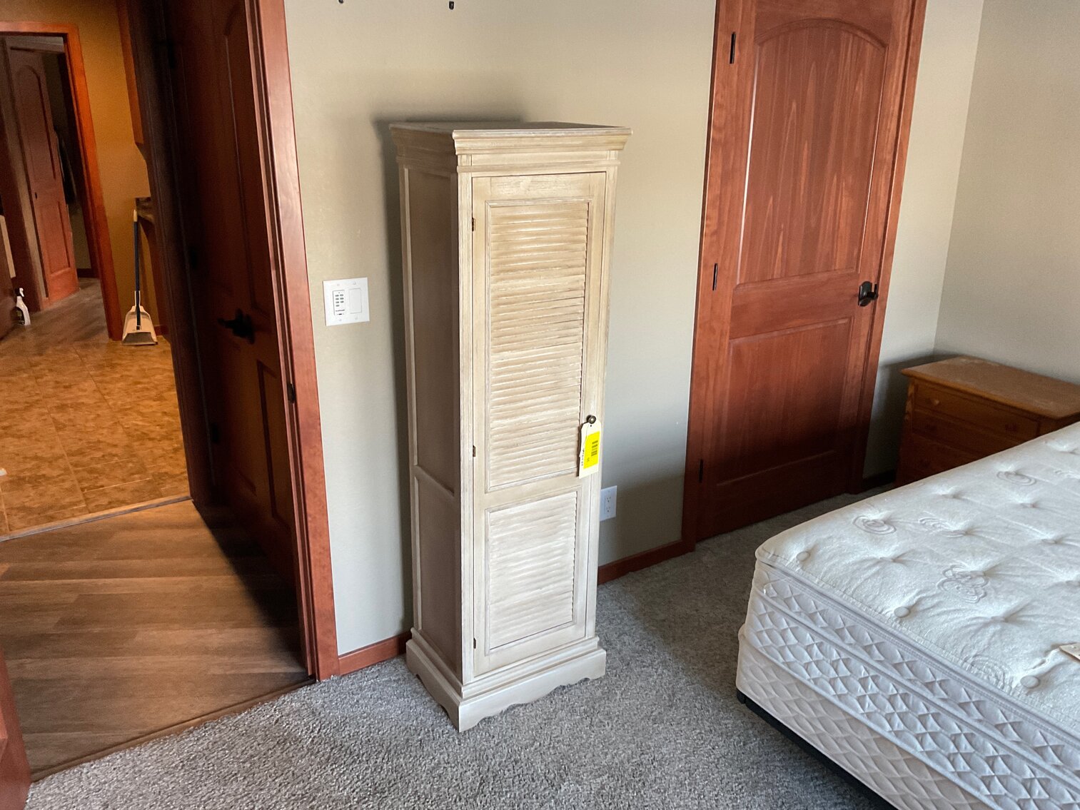 Antique white cabinet
