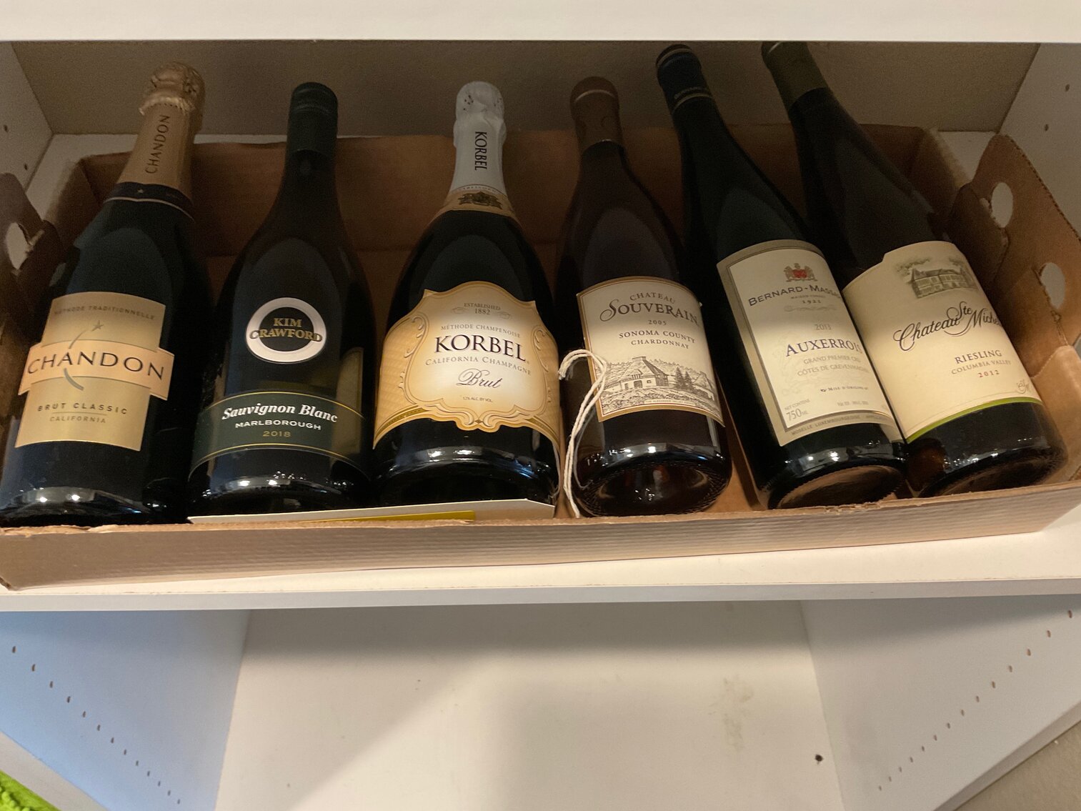 Miscellaneous wine and champagne