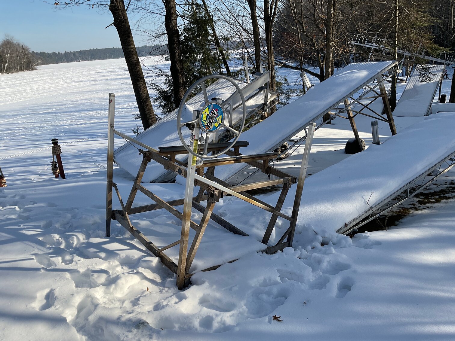 Floe jet ski lift