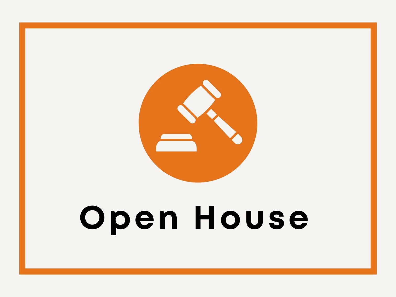 Open house Saturday January 28 from 10AM-NOON