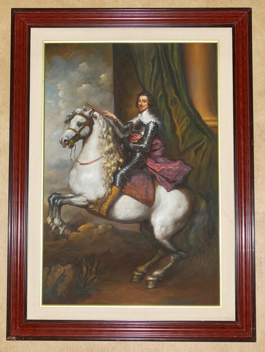 Reproduction Portrait After Anthony van Dyck