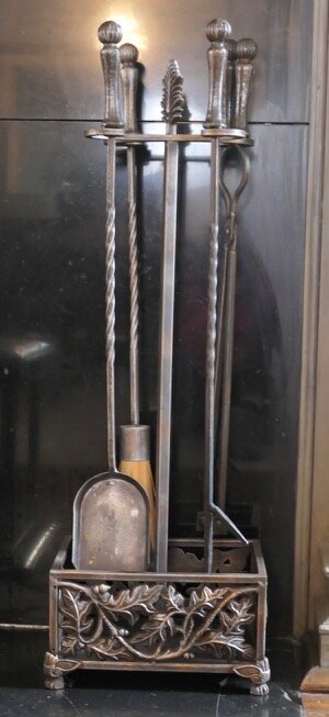 Iron Fireplace Tools