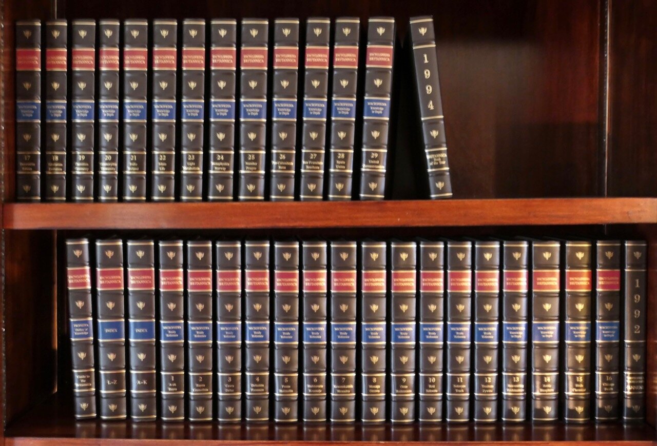 34 Volumes of The New Encyclopedia Britannica 15th Edition