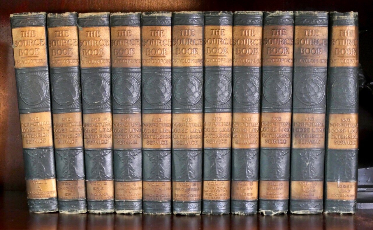 11 Volumes of The Source Book, 1920s