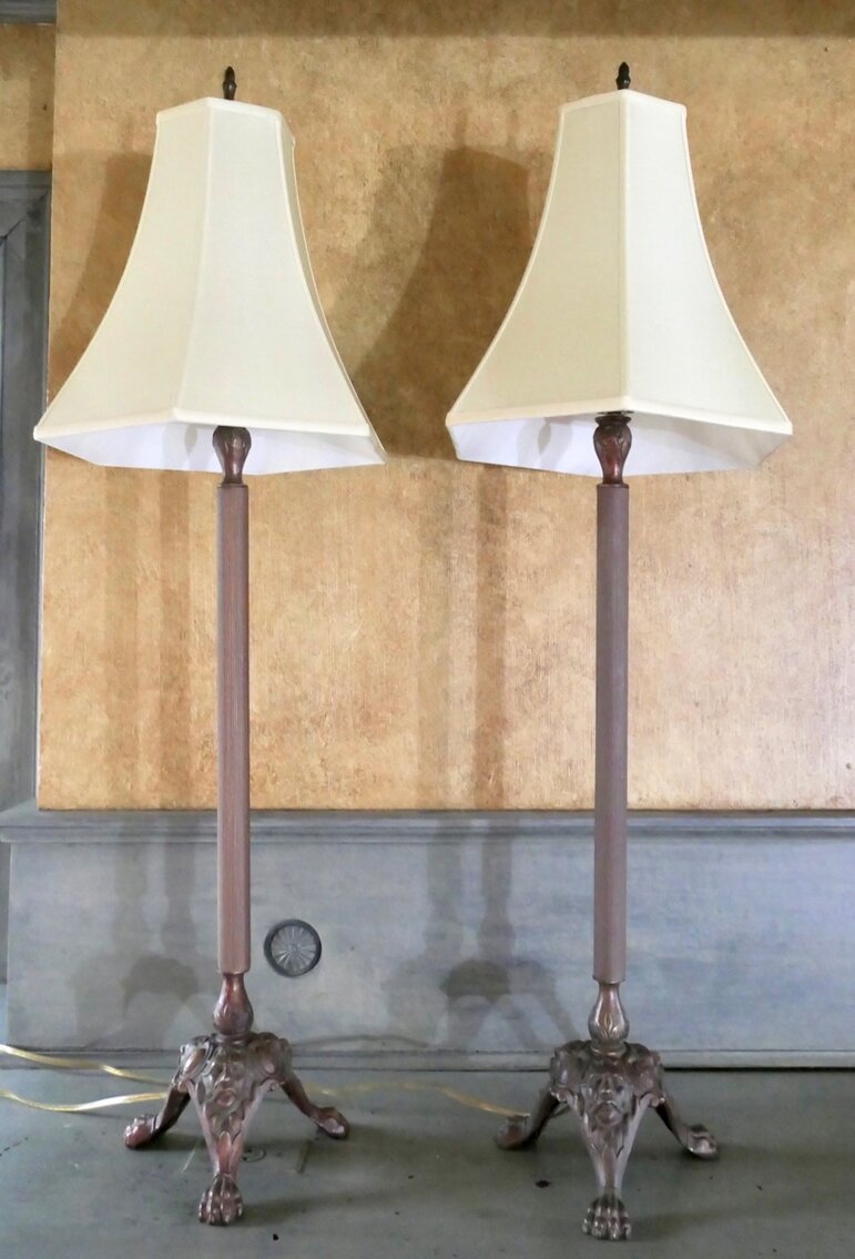 Pair of Banquet Lamps