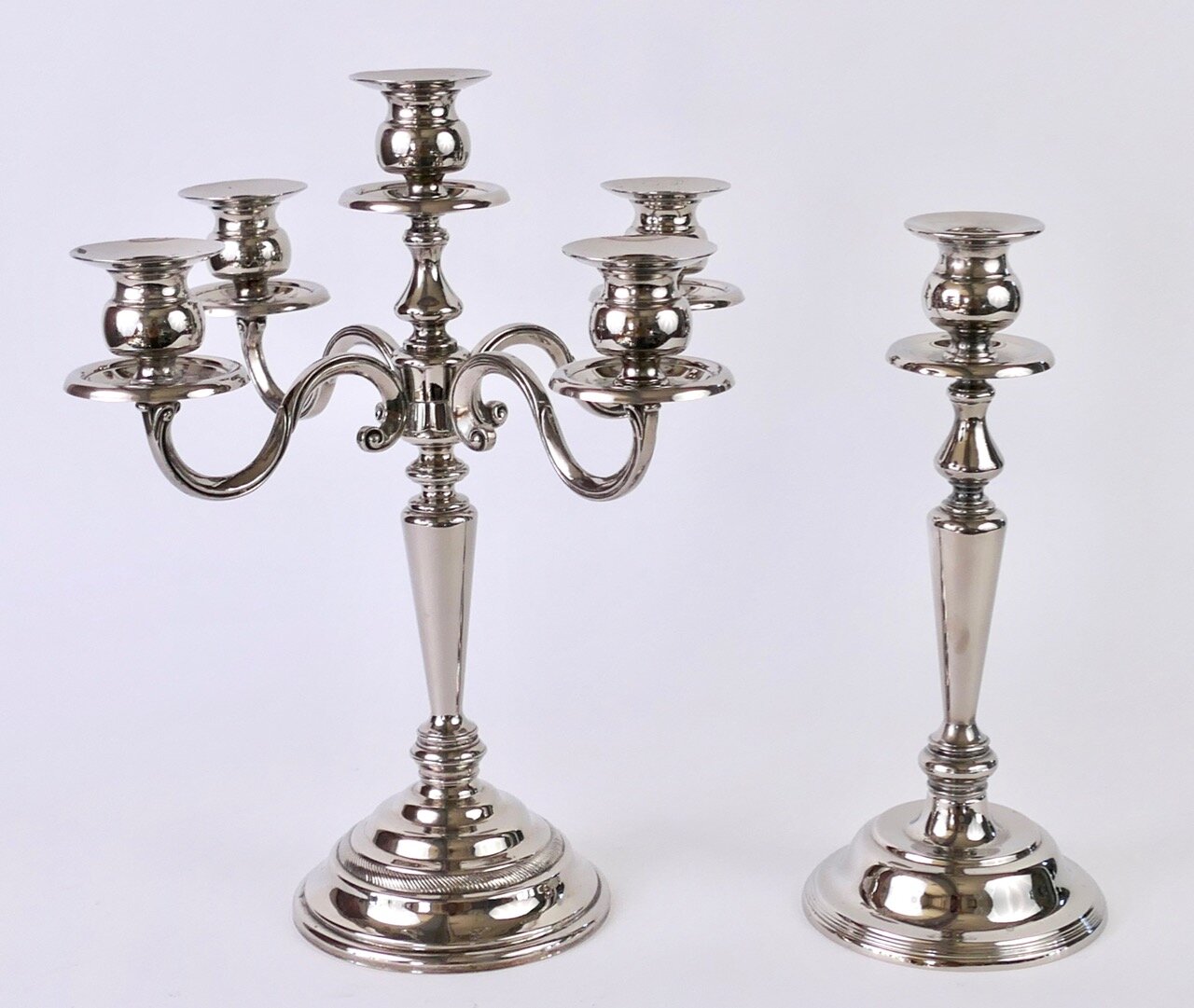 Candelabra and Candlestick