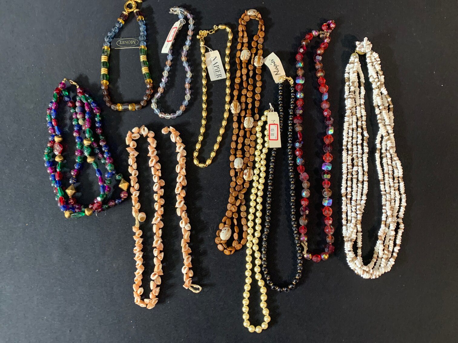 10 Necklaces and 1 Bracelet