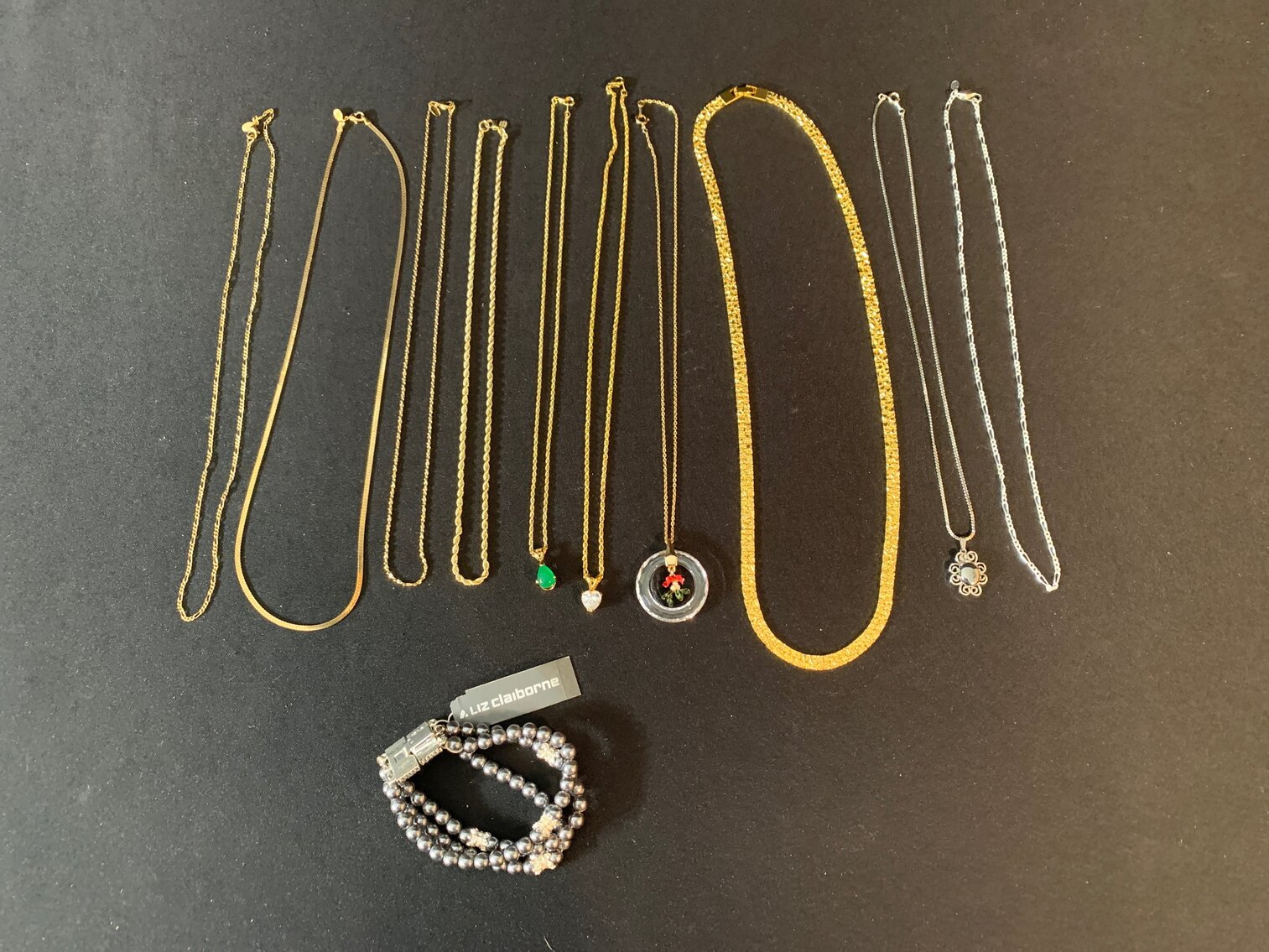 10 Necklace, 1 Bracelet
