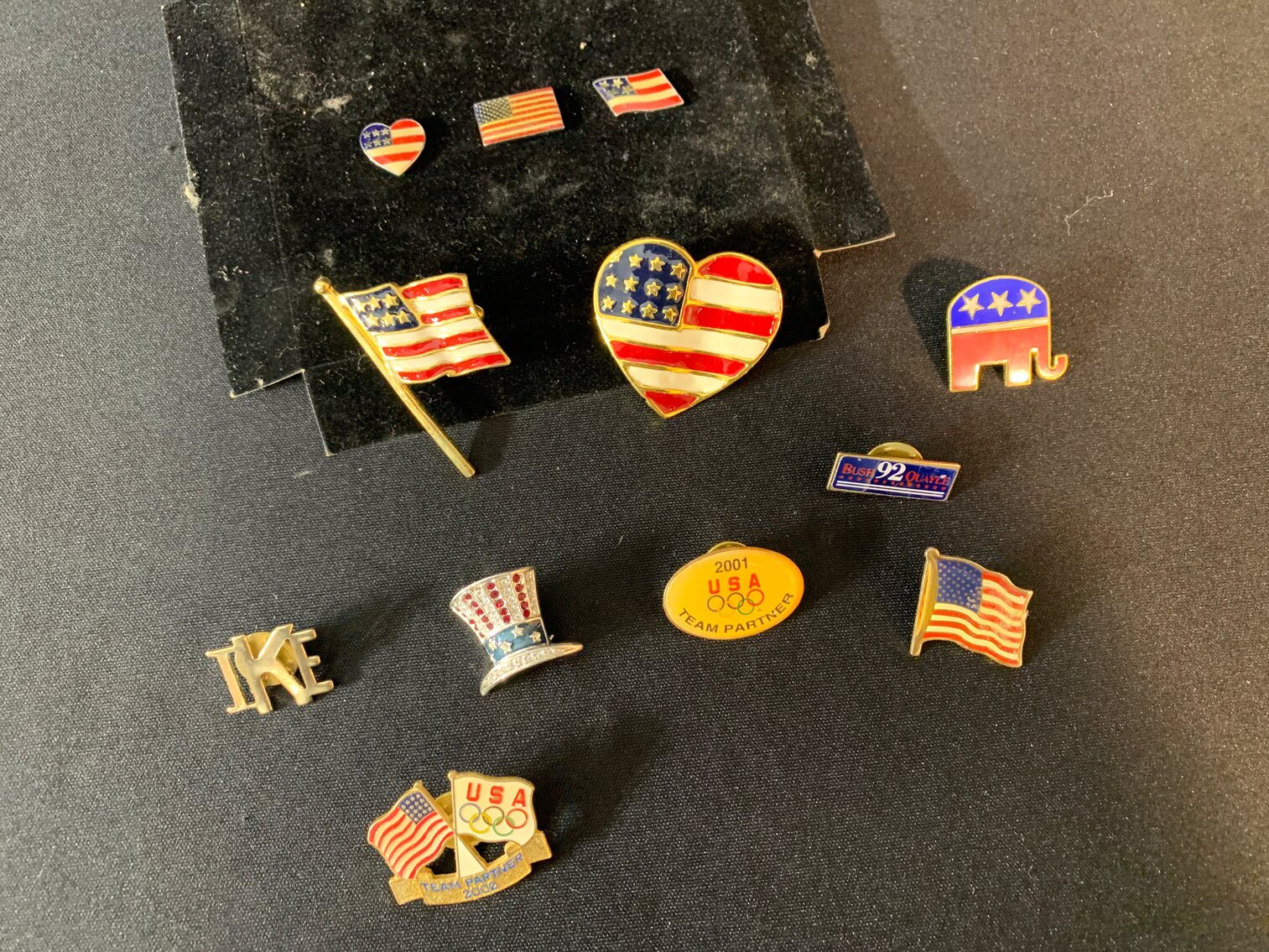 Patriot and Olympic Pins