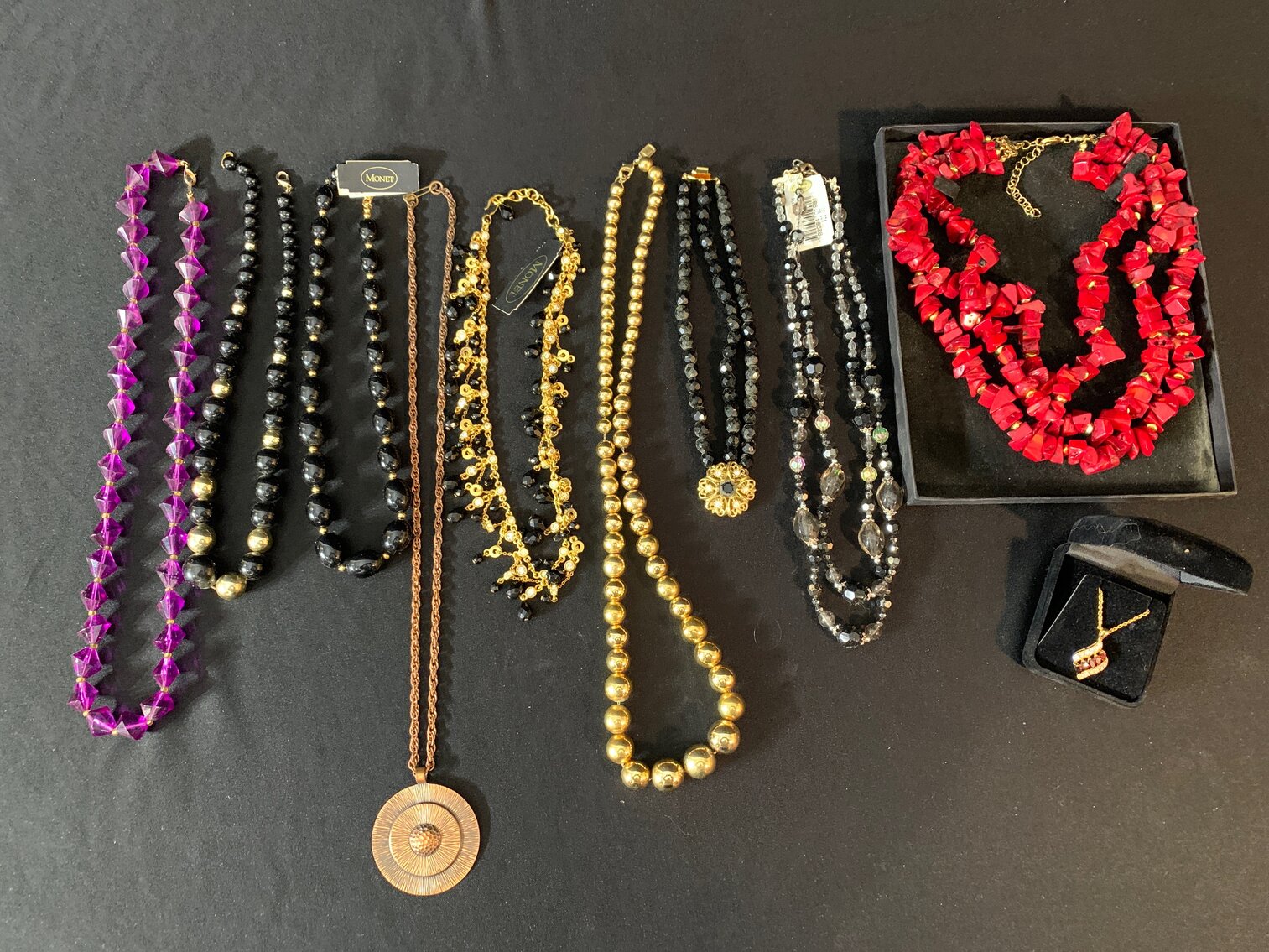 Nine Necklaces and One Ring