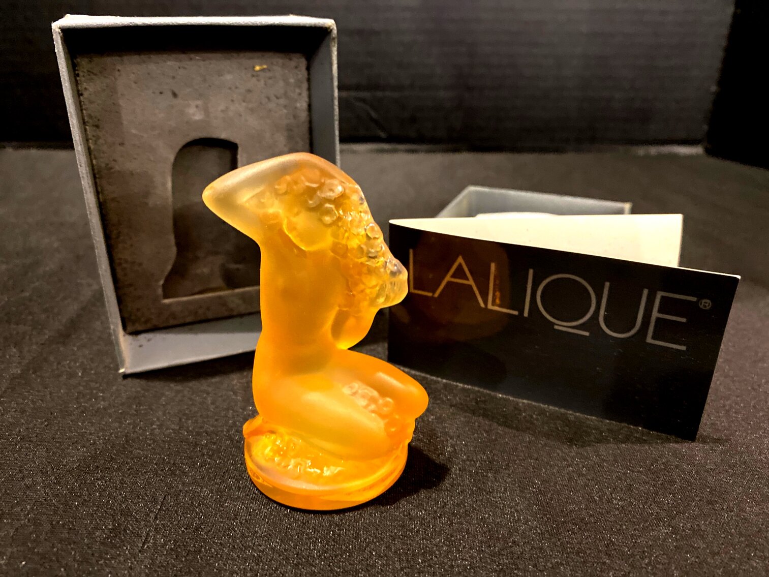 LaLique Statuette Floreal