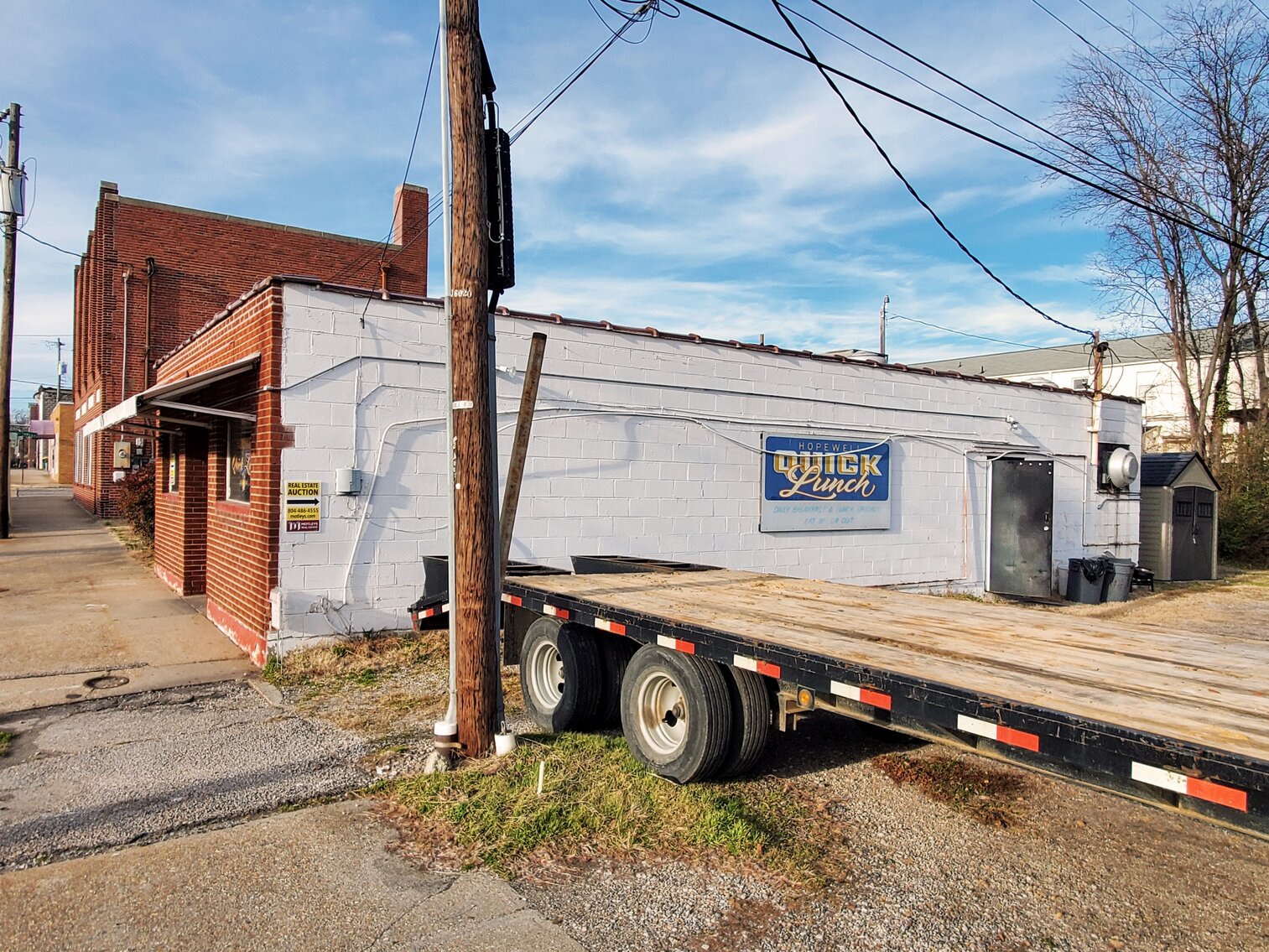 Image for Trustee Sale | 1,225 +/- SF Commercial Building | Former Restaurant | Zoned B-1 | Hopewell, VA