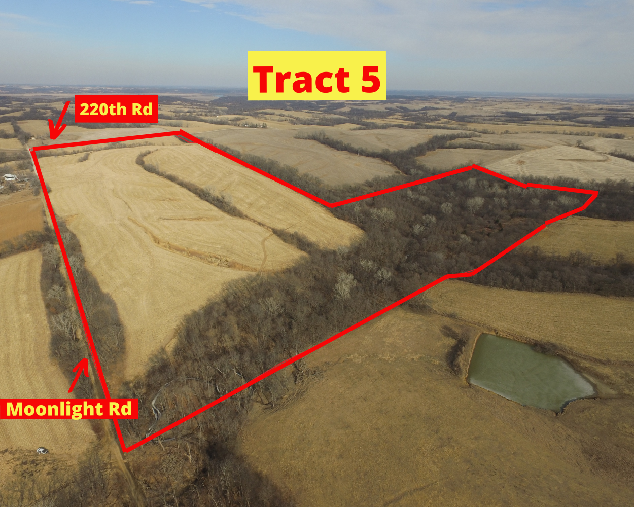 TRACT 5: 138.22 +/- Acres