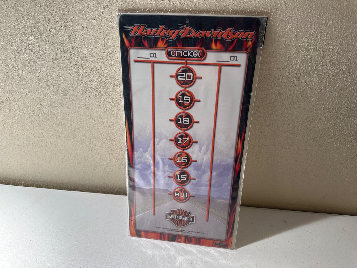 Harley Dart Score Board