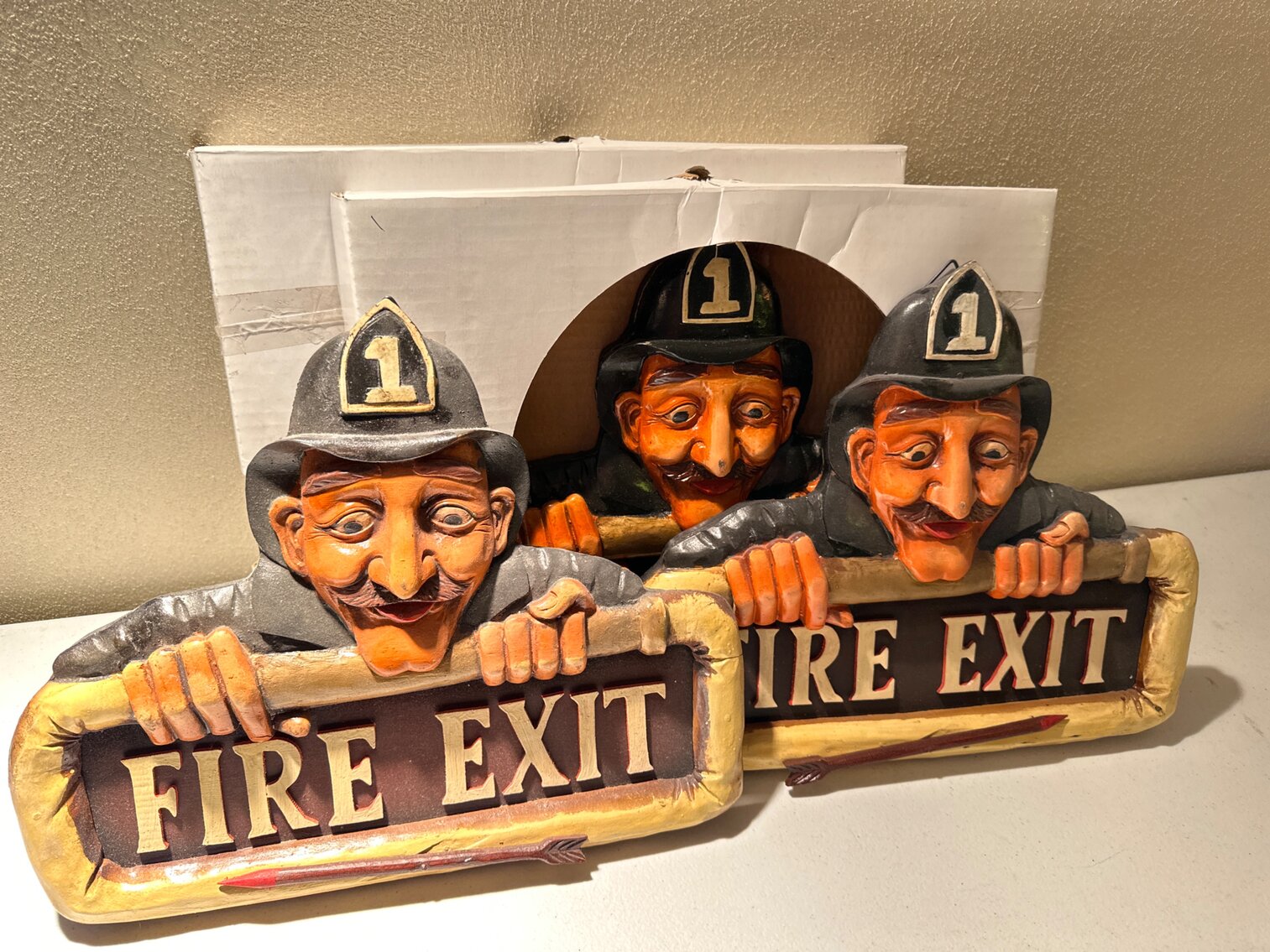 Fire Exit Signs (4)