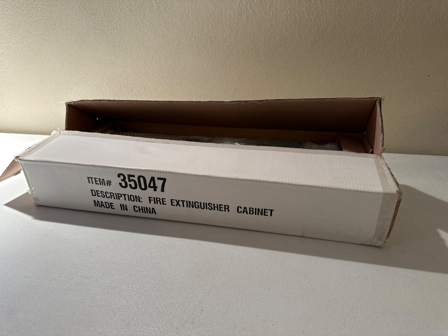New In Box, Fire Extinguisher Cabinet