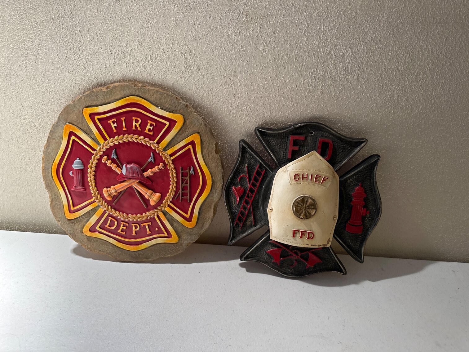 Fireman Wall Plaques