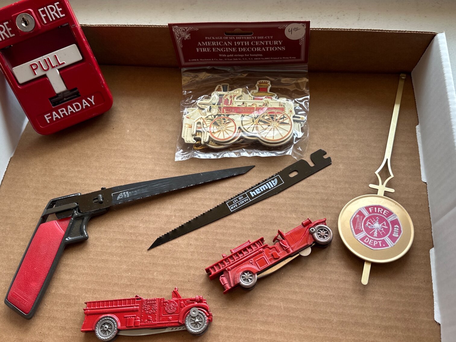 Fire Alarm, Knives, Blades