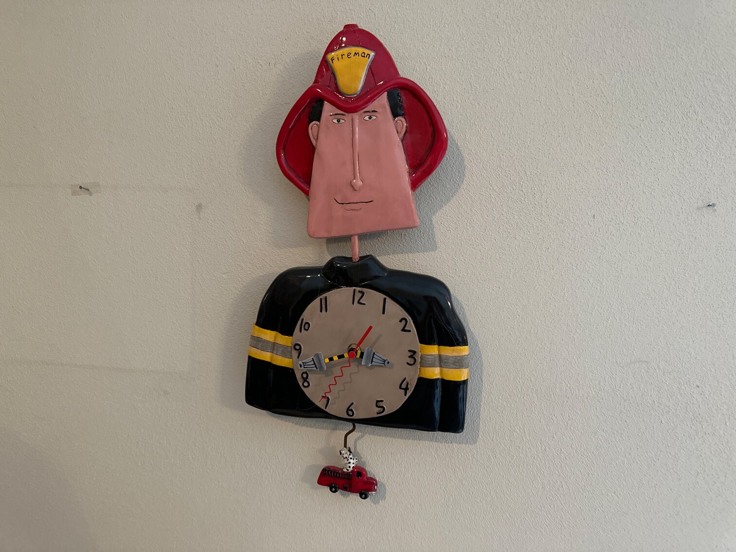 Fireman Clock