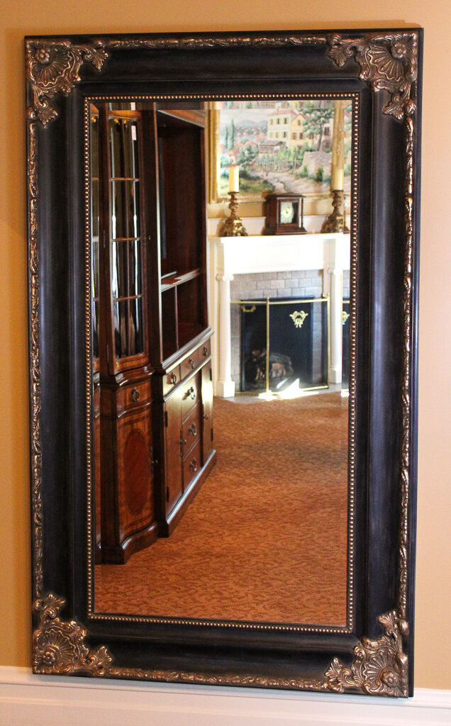 Palace-Sized Beveled Wall Mirror