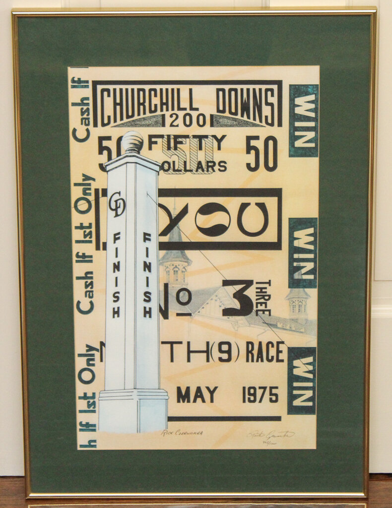 “Fifty Dollar Win” by Rick Czerwonka, Signed and Numbered
