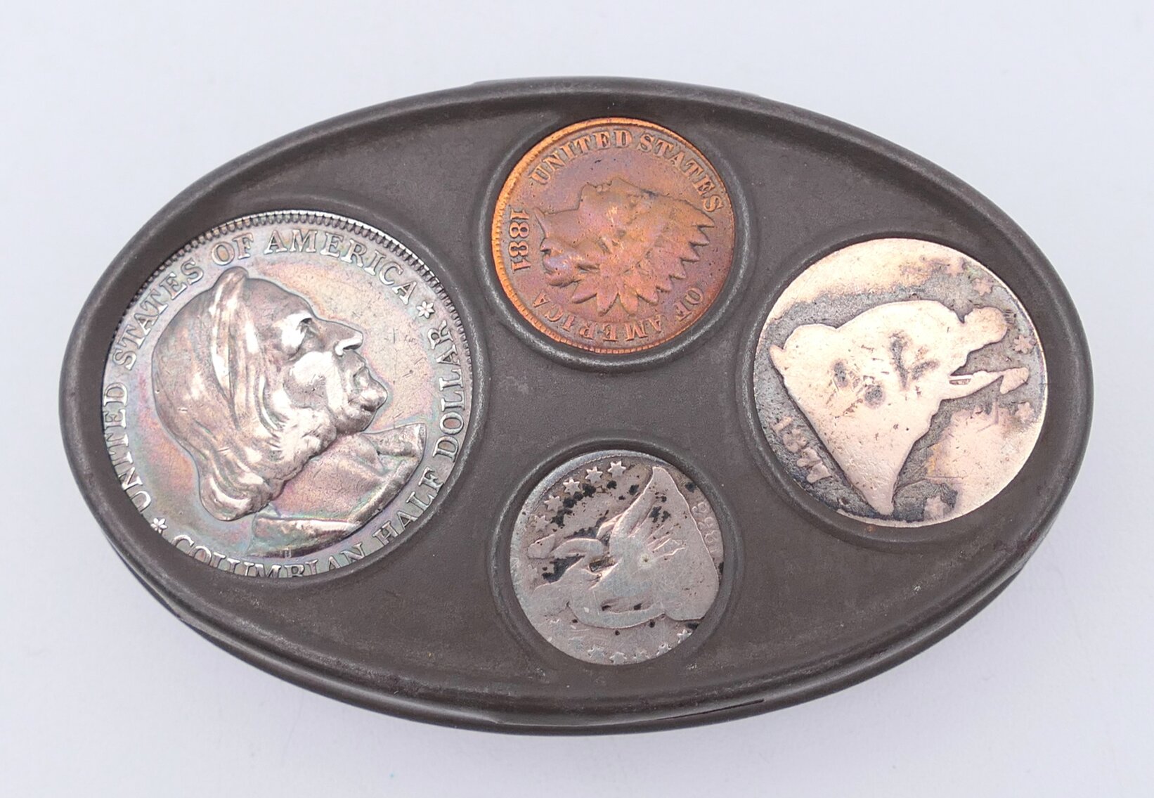 Antique Coin Pocket Holder
