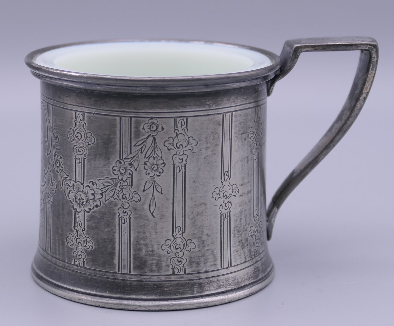 Derby Silver Co. Shaving Mug