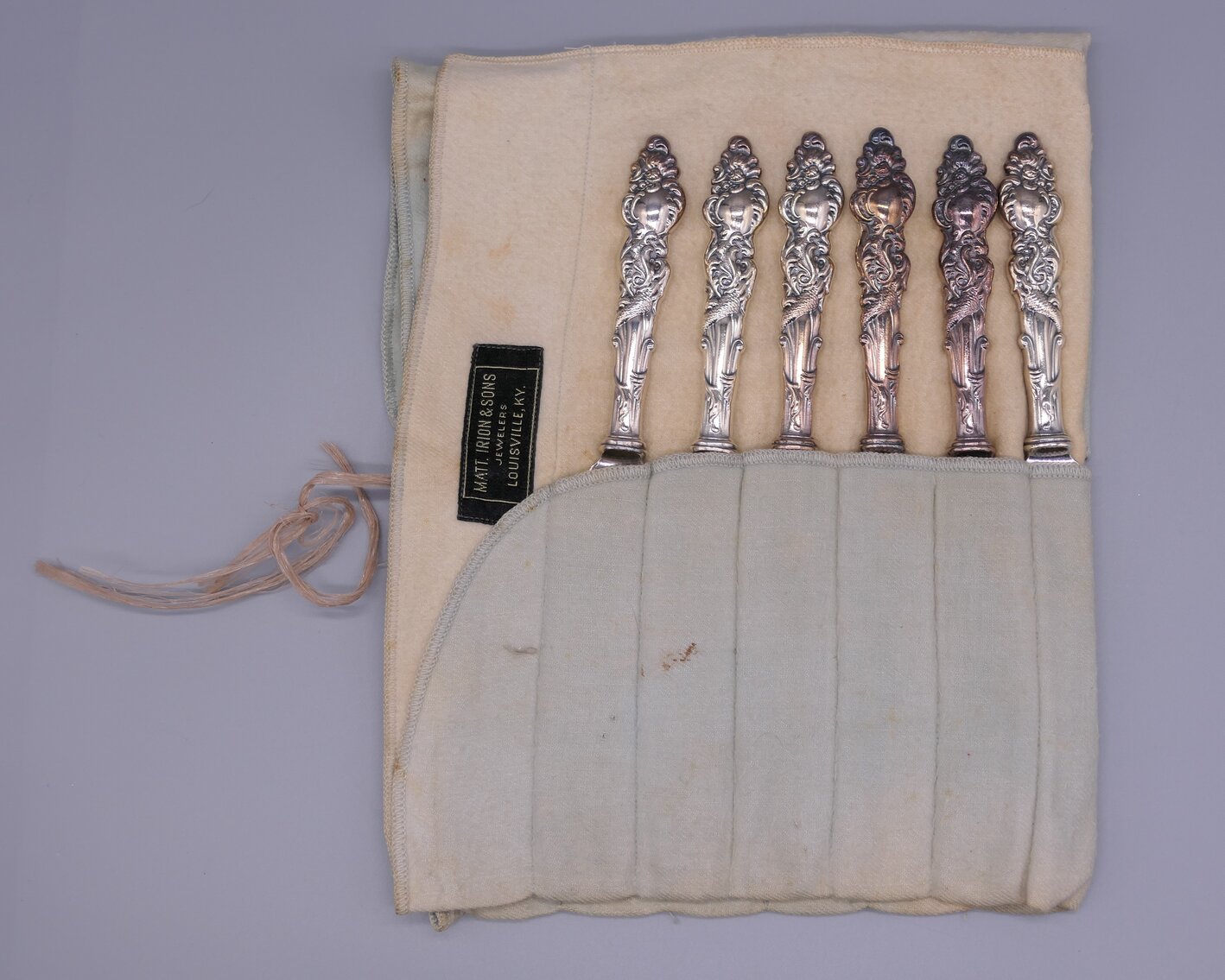 Antique Set of Rogers Bros Silverplate Butter Knives